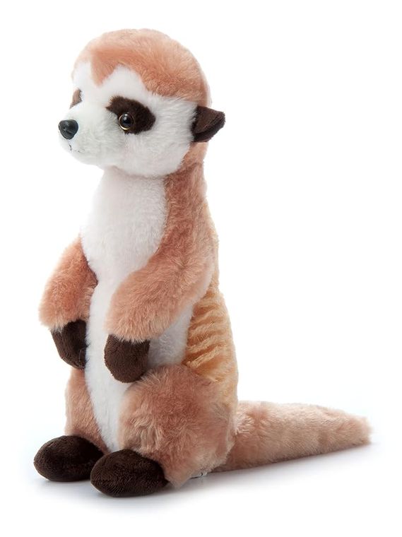 Meerkat Stuffed Animal Plush, Wild Onez by Zoologee, view 2