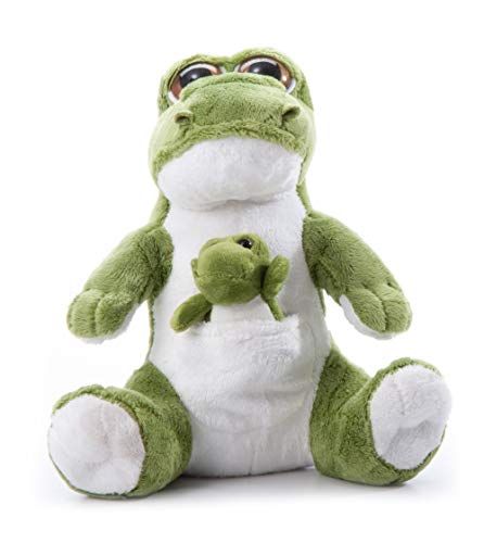 Mom Baby Alligator Stuffed Animal Plush by Zoologee