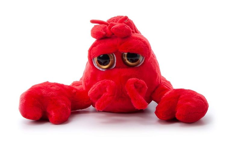 Mom Baby Lobster Stuffed Animal Plushie by Zoologee, view 2