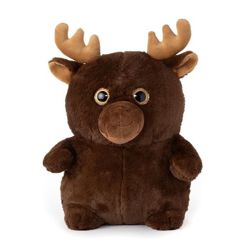 Moose Stuffed Animal Plushie, Puffimalz by Zoologee