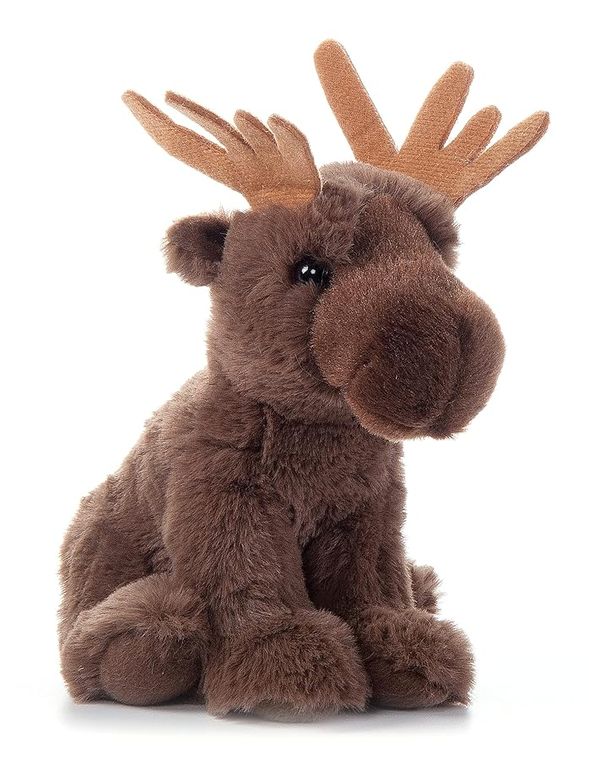 Moose Stuffed Animal Plushie, Babiez by Zoologee, view 2