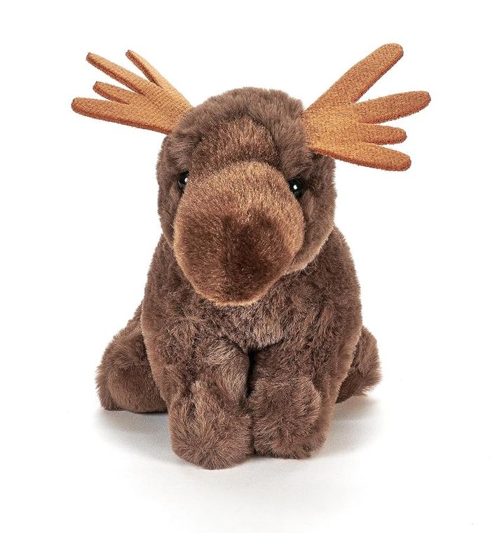 Moose Stuffed Animal Plushie, Babiez by Zoologee, view 3