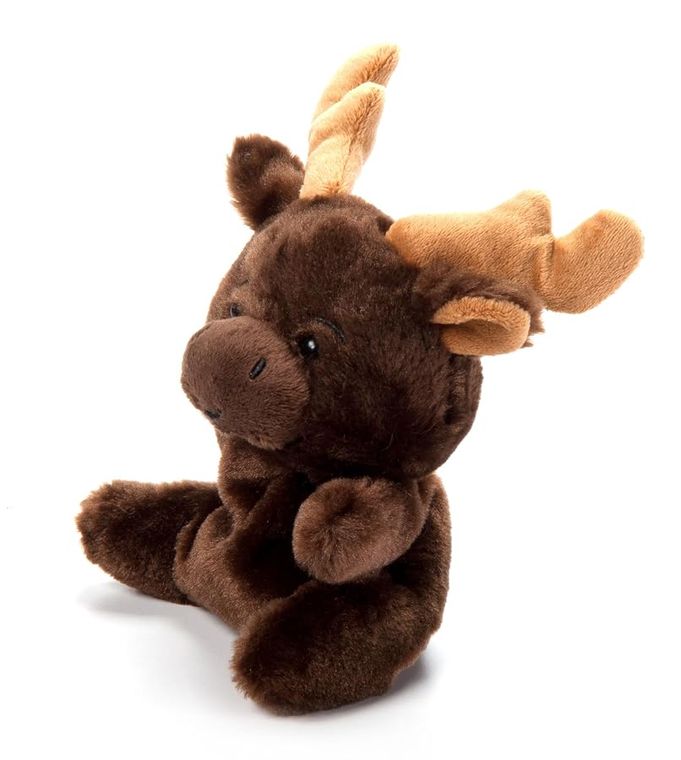 Moose Stuffed Animal Plushie, Nuggetz by Zoologee, view 2