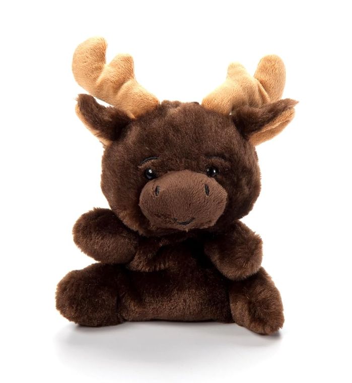 Moose Stuffed Animal Plushie, Nuggetz by Zoologee, view 3