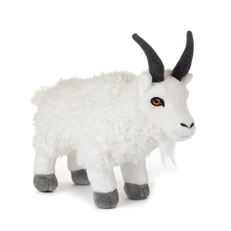 Mountain Goat Stuffed Animal Plushie by Zoologee, view 2