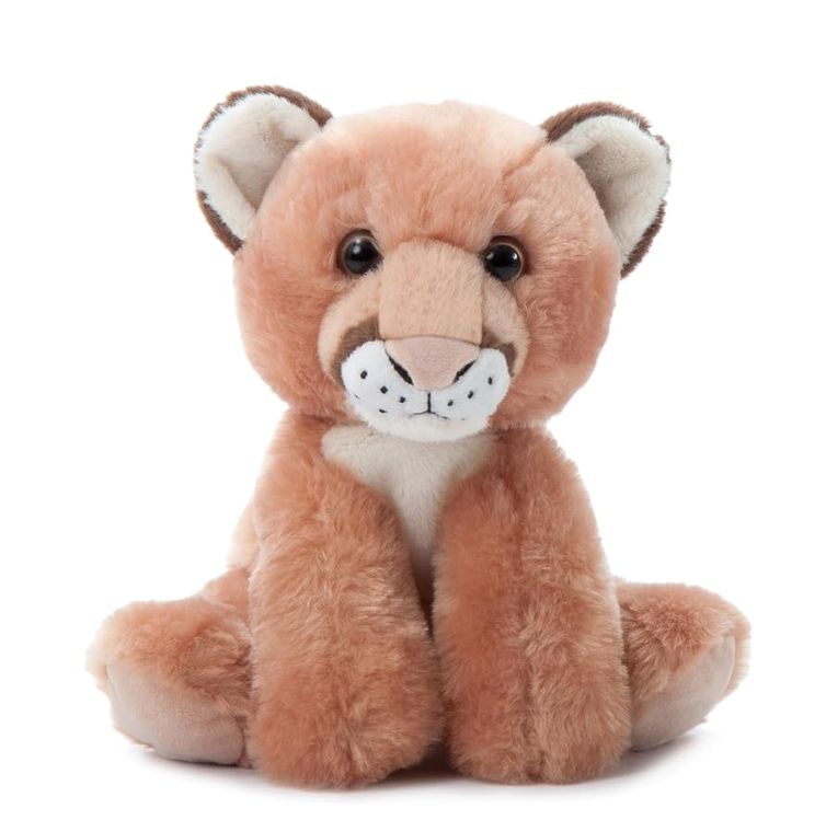 Mountain Lion Stuffed Animal, Wild Onez by Zoologee, view 2