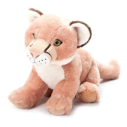 Mountain Lion Stuffed Animal Plushie by Zoologee