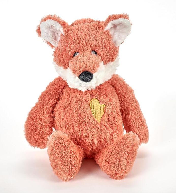 Orange Fox Stuffed Animal, Snuggle Palz by Zoologee, view 3