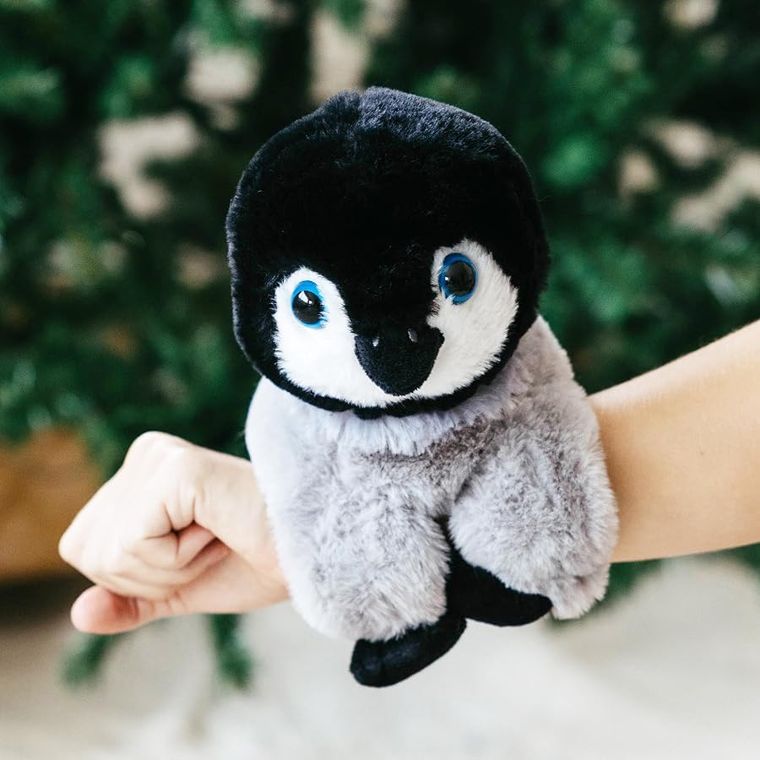 Penguin Chick Slap Bracelet Stuffed Animal by Zoologee, view 3