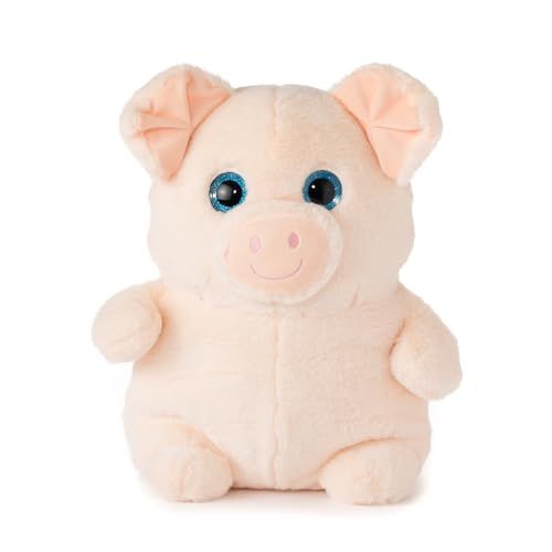 Pig Stuffed Animal Plushie, Puffimalz by Zoologee