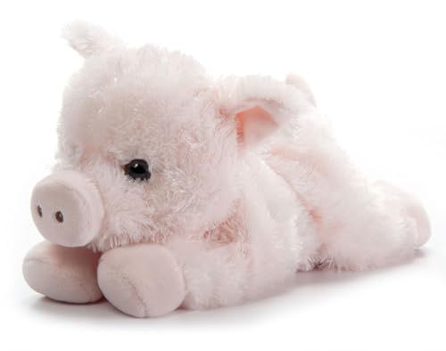 Pig Stuffed Animal Plushie, Scoopz by Zoologee