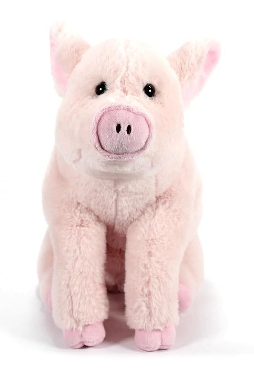 Pig Stuffed Animal Plushie, Wild Onez by Zoologee, view 3
