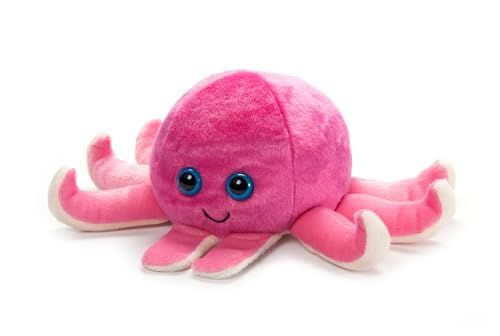 Pink Octopus Slap Bracelet Stuffed Animal by Zoologee