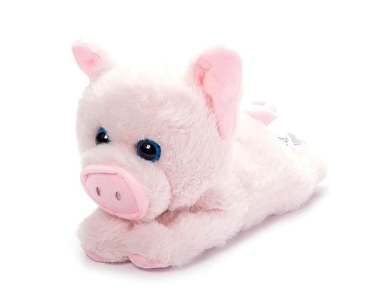 Pink Pig Slap Bracelet Stuffed Animal by Zoologee, view 2