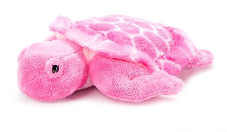 Pink Sea Turtle Stuffed Animal, Scoopz by Zoologee, view 2