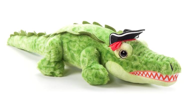 Pirate Alligator Stuffed Animal Plushie by Zoologee, view 2