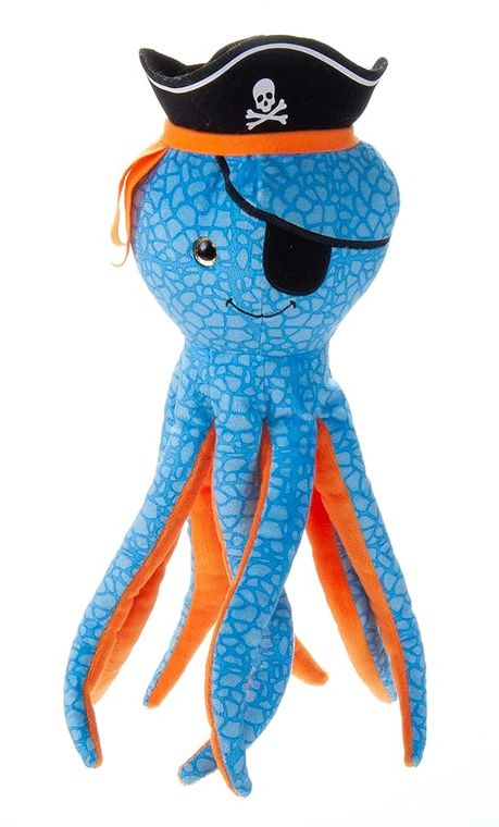 Pirate Octopus Stuffed Animal Plushie by Zoologee, view 2