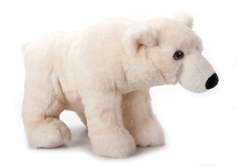 Polar Bear Stuffed Animal Plushie by Zoologee, view 2