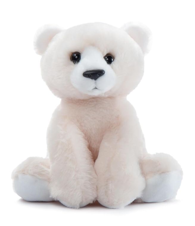 Polar Bear Stuffed Animal, Wild Onez by Zoologee, view 2