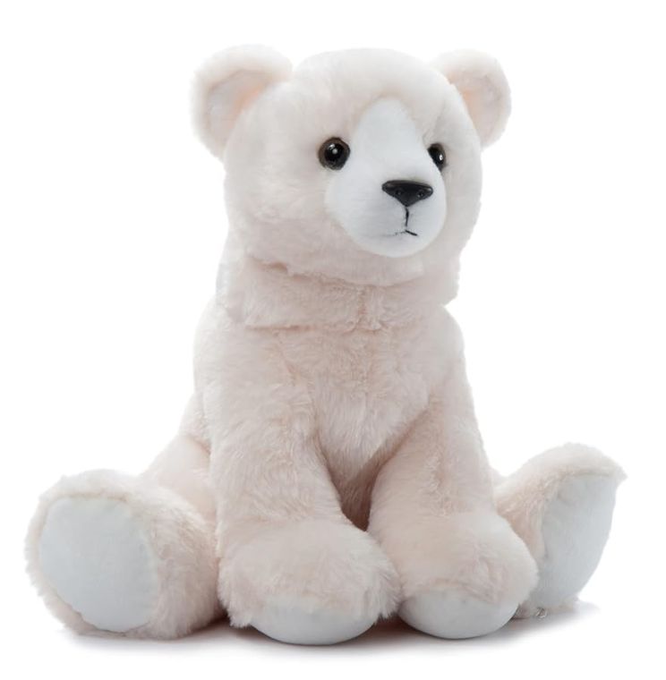 Polar Bear Stuffed Animal, Wild Onez by Zoologee