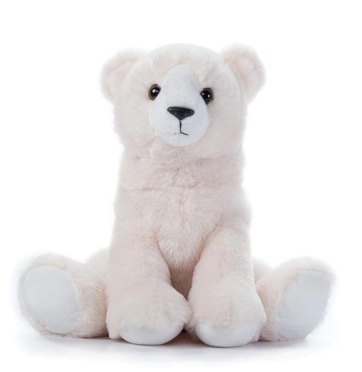 Polar Bear Stuffed Animal, Wild Onez by Zoologee, view 3