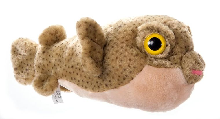 Pufferfish Stuffed Animal, Wild Onez by Zoologee, view 2
