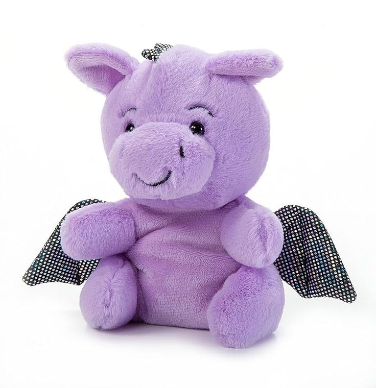 Purple Dragon Stuffed Animal, Nuggetz by Zoologee, view 2