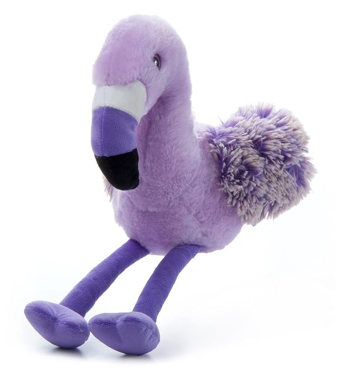 Purple Flamingo Stuffed Animal by Zoologee, view 3