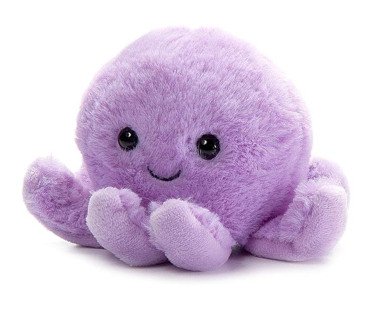 Purple Octopus Stuffed Animal, Nuggetz by Zoologee, view 2
