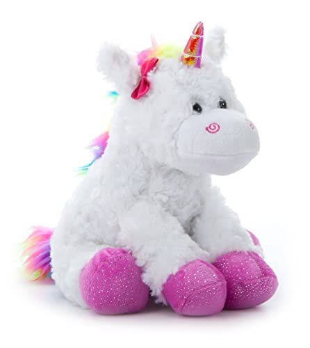 Rainbow Unicorn Stuffed Animal Plushie by Zoologee