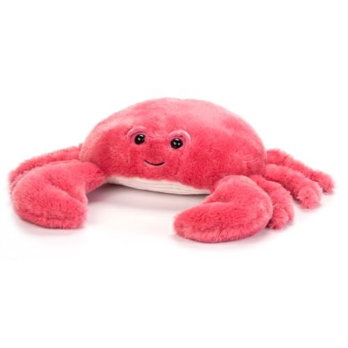 Red Crab Stuffed Animal Plushie, Fuzzlez by Zoologee