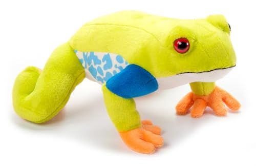 Red-Eyed Tree Frog Stuffed Animal Plushie, Wild Onez by Zoologee