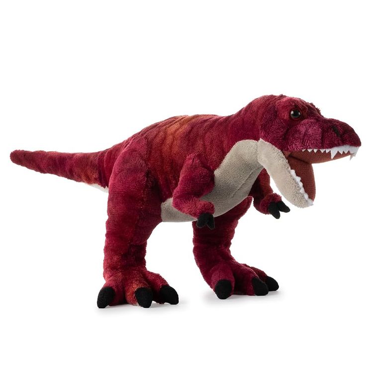 Red T-Rex Dinosaur Stuffed Animal Plush by Zoologee, view 3
