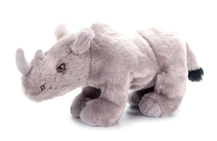 Rhino Stuffed Animal Plushie by Zoologee, view 2