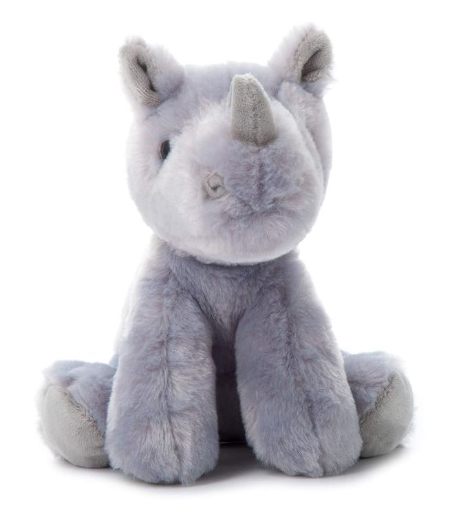 Rhino Stuffed Animal Plushie by Zoologee