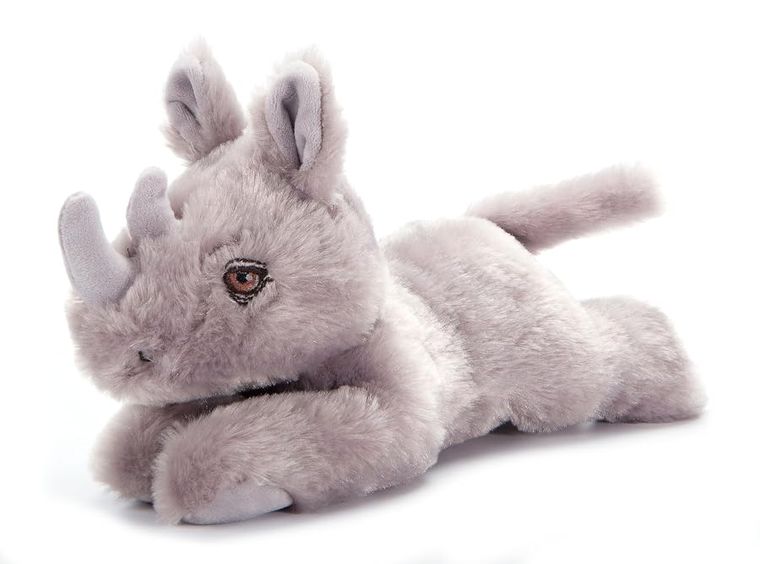 Rhino Stuffed Animal Plushie by Zoologee, view 2