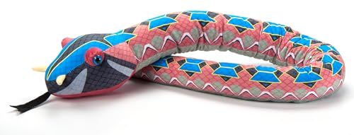 Rhino Viper Snake Stuffed Animal Plushie, Wild Onez by Zoologee