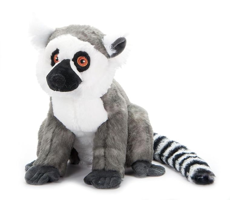 Ring-Tailed Lemur Stuffed Animal Plushie by Zoologee, view 2