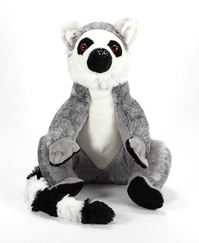 Ring-Tailed Lemur Stuffed Animal Plushie, Wild Onez by Zoologee