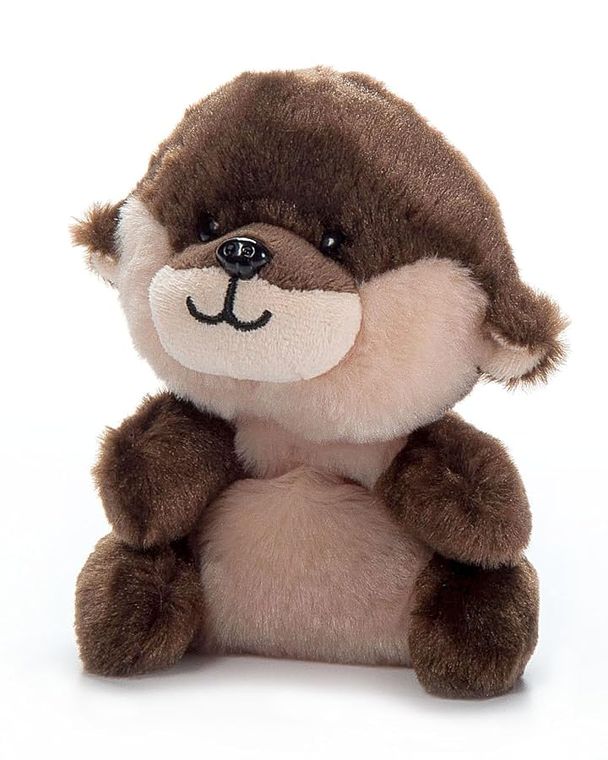 River Otter Stuffed Animal Plush, Nuggetz by Zoologee, view 2
