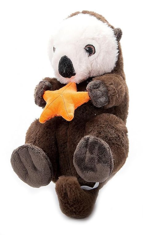 Sea Otter Stuffed Animal Plushie by Zoologee, view 2