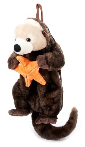 Sea Otter Plush Backpack Stuffed Animal by Zoologee