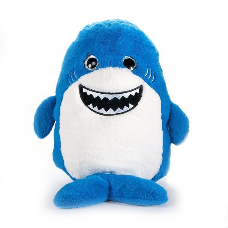 Shark Stuffed Animal Plush, Puffimalz by Zoologee, view 2