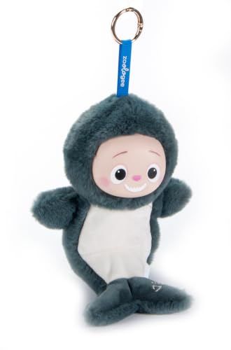Shark Chummiez Bag Charm Stuffed Animal by Zoologee
