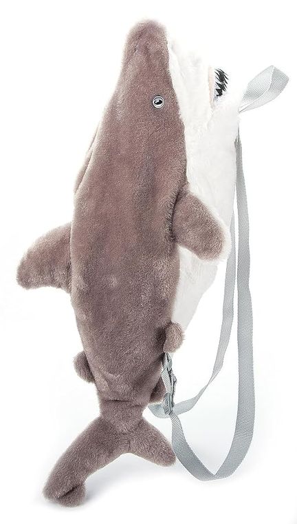 Shark Plush Backpack Stuffed Animal by Zoologee, view 2