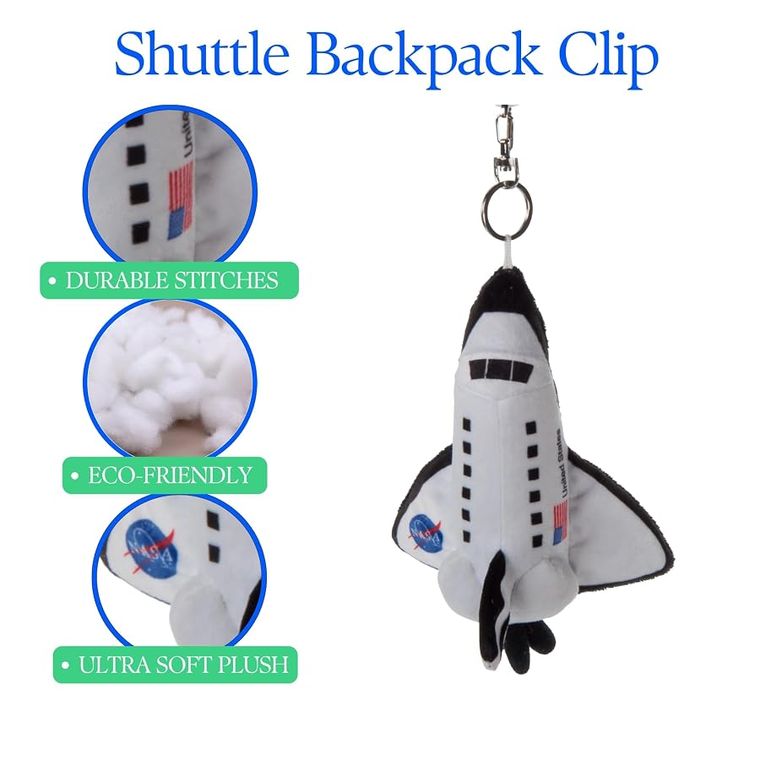 Shuttle Stuffed Animal Plushie by Zoologee, view 3