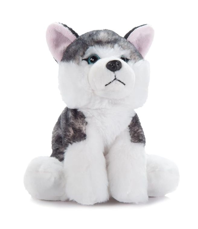 Siberian Husky Dog Stuffed Animal Plushie by Zoologee, view 2