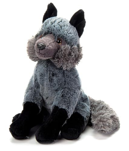 Silver Fox Stuffed Animal, Wild Onez by Zoologee