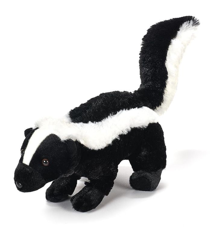 Skunk Stuffed Animal Plushie, Wild Onez by Zoologee, view 2