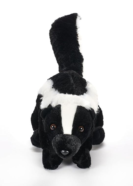 Skunk Stuffed Animal Plushie, Wild Onez by Zoologee, view 3